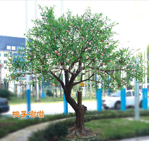 QKY-GFZ-0016   LED高仿真桃子树