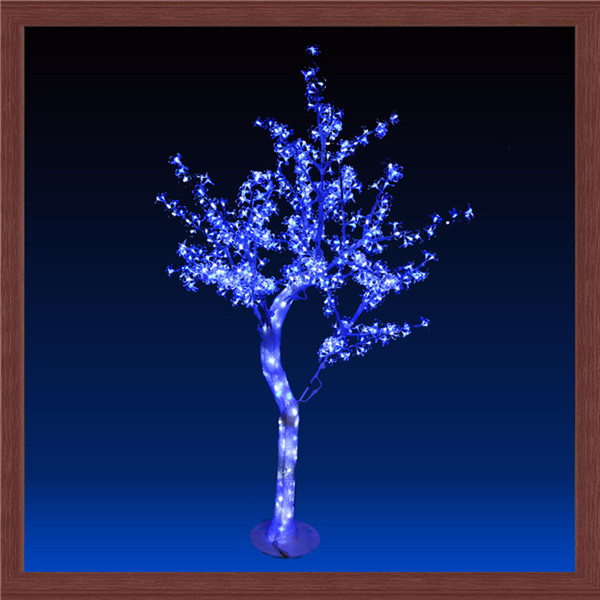 LED水晶树灯蓝白变换