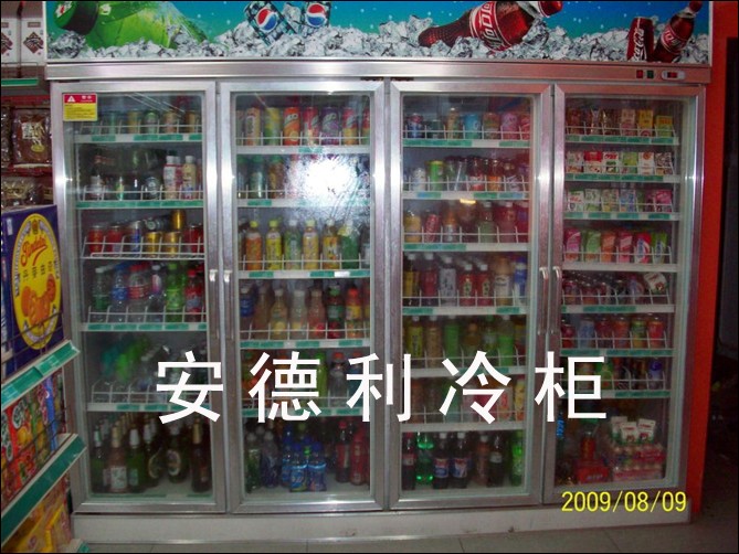 广州安德利饮料柜 商用立式冰柜