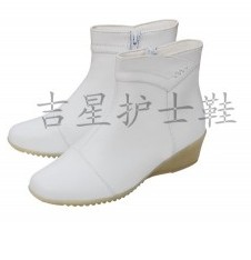 护士靴 棉鞋 真牛皮 轻便舒适 耐磨牛筋底 保暖性能好羊毛