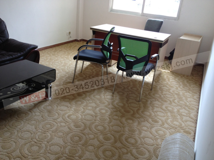 高档书房 经理室别墅办公室工程满铺地毯广州安装高低圈 特价