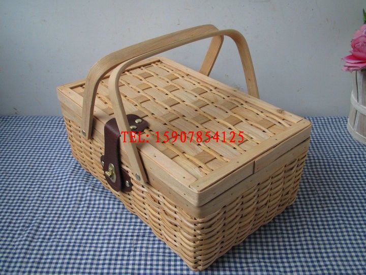 新款供应大量木片水果篮 高品质储物包装篮 礼品包装篮 粽子篮