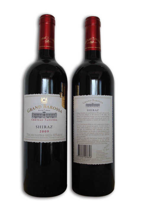 【Chateau Tanunda Grand Barossa Shiraz 200