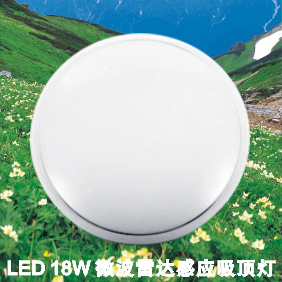 供应LED微波雷达感应灯18W 新款雷达感应灯 优质雷达感应灯定制