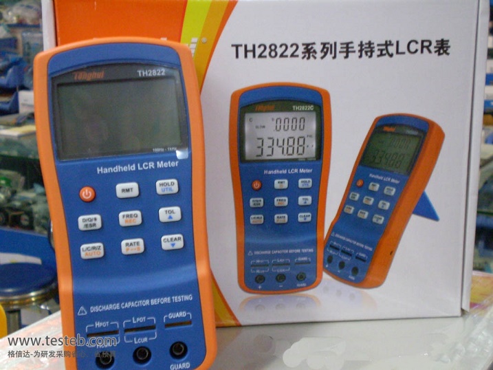 同惠lcr电桥表TH2822A手持式LCR测量仪  