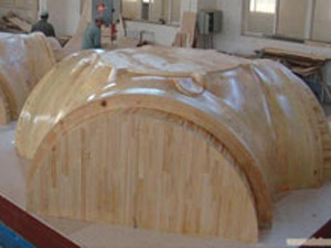 泊头羽丰木型中用来形成铸型型腔,叫做木型