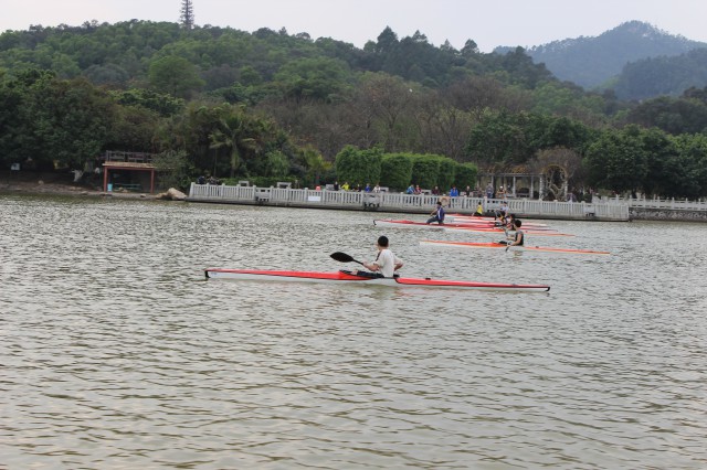划艇,广州大夫山公园