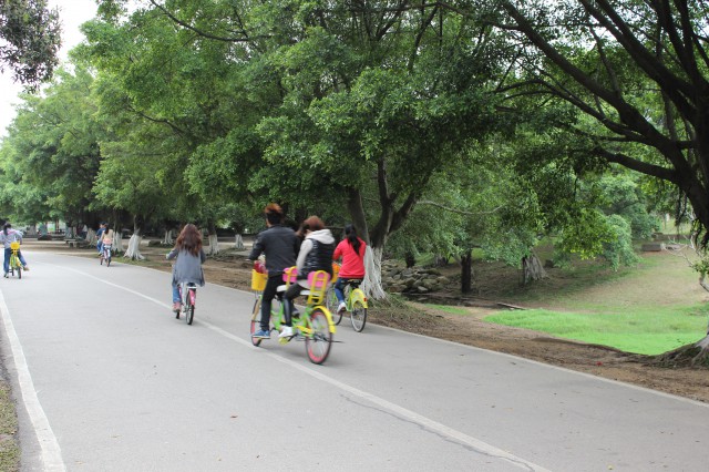 单车出租,广州森林公园