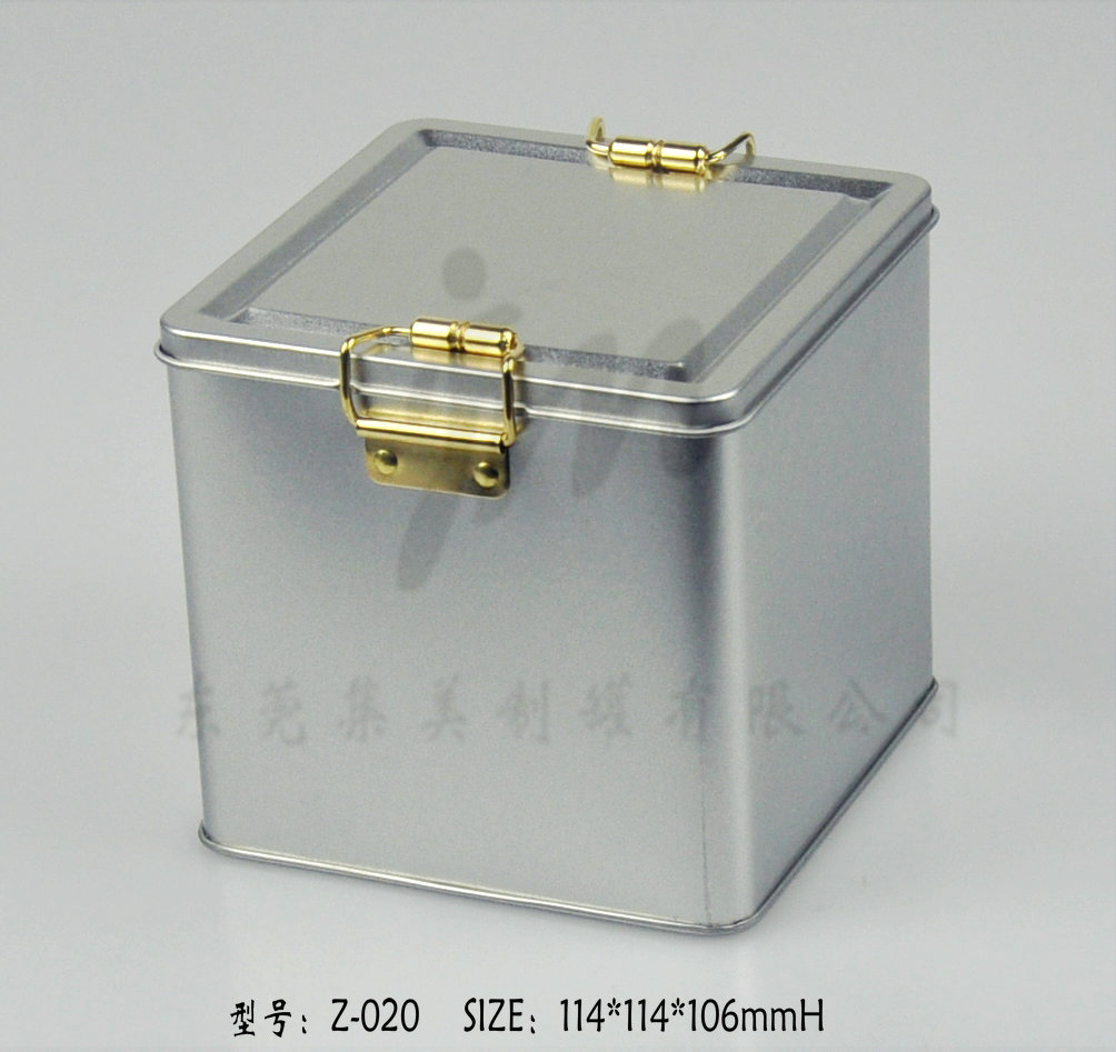 马口铁正方形铁盒Z-020