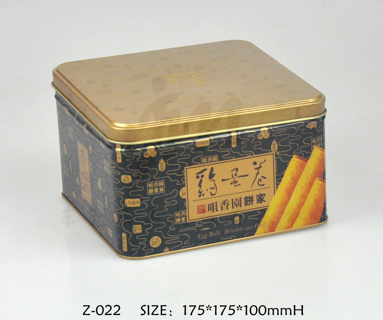 马口铁正方铁盒Z-022