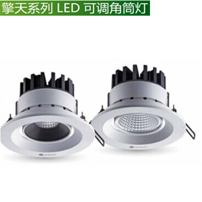 擎天系列5寸9WLED可调角筒灯--广州勤士照明科技有限公司