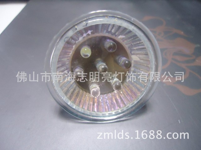 志明亮LED小功率灯杯 MR16单色、七彩 ZML-022B1