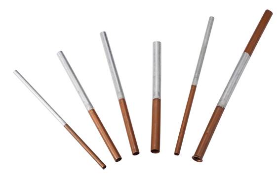 焊接样品 UN3系列铜铝管对焊机