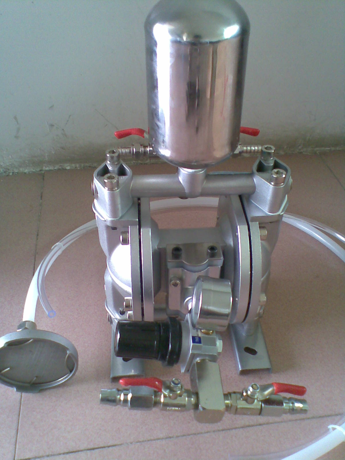 台制气动双隔膜泵 喷漆泵
