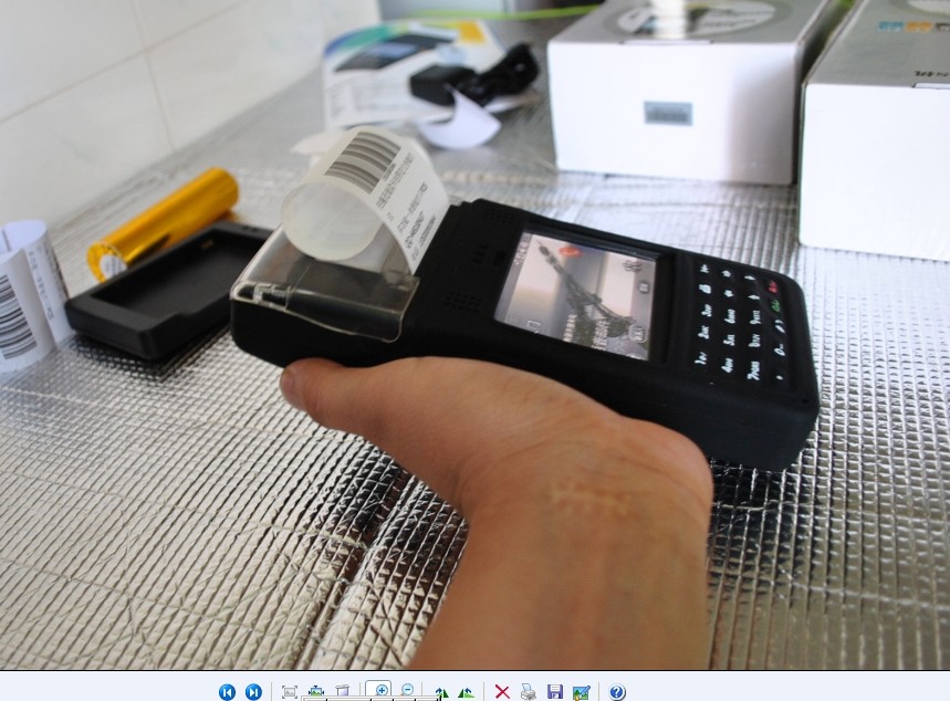 移动打印PDA 条码扫描  现场开单数据采集器数据手持机