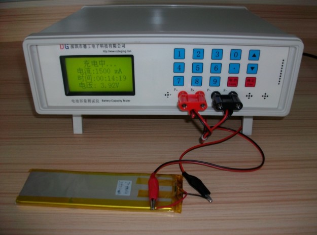 锂-聚合物电池容量测试设备 单双节电池电压内阻容量检测仪器 