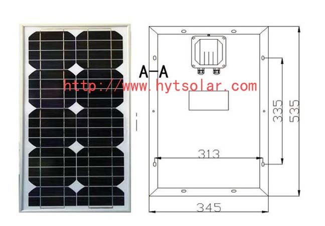 30W太阳能层压板 专业生产太阳能板13066851050  