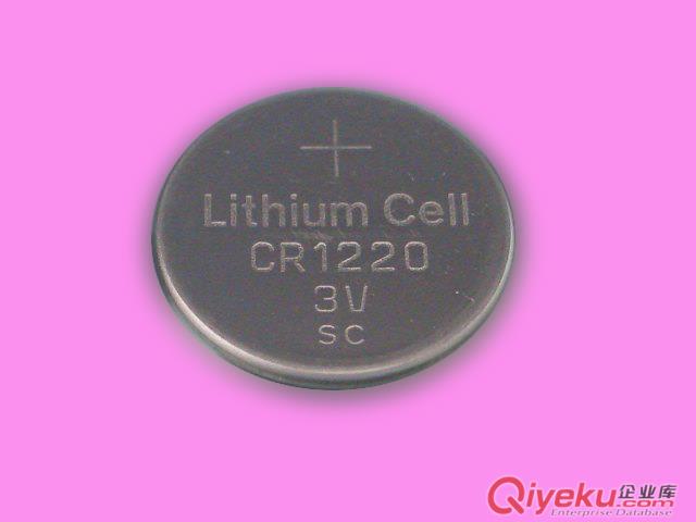国产中性CR1220锂锰纽扣电池