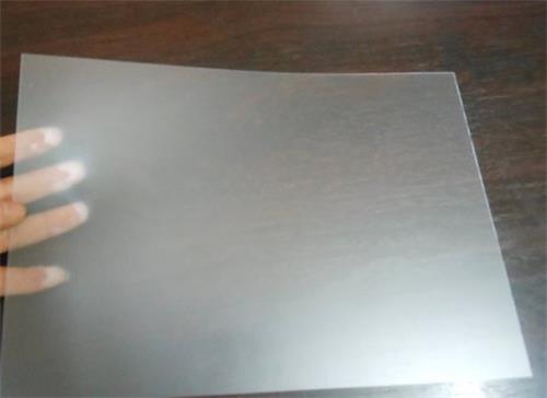 0.4MM厚的白色磨砂PP片材，黑色PP磨砂片材