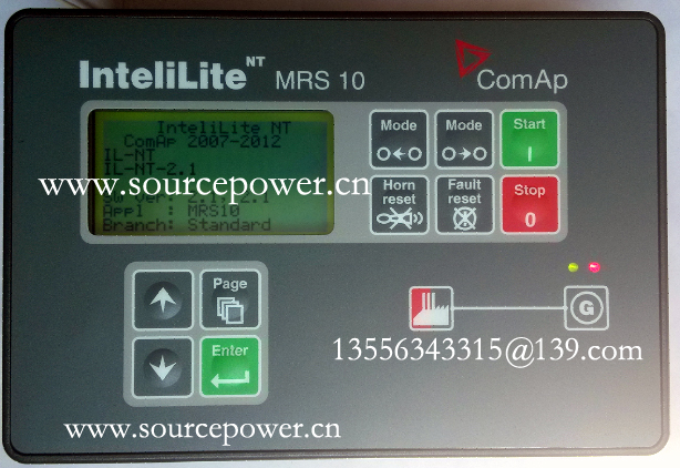 InteliLite NT MRS 3，InteliLite-NT-MRS-3，IL NT MRS 3，IL-NT-MRS-3，ComAp科迈远程自启动控制模块