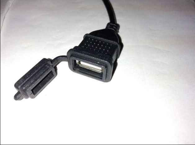 USB母头带防水盖 {wn}手机充电器 适用汽车 摩托车 电动车