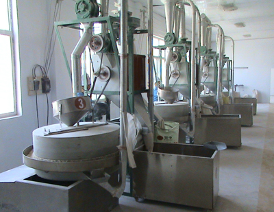 中科集团绿色环保型电动石磨磨面机