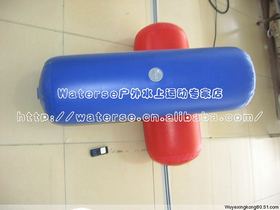 水上充气警示浮标 充气围栏 充气柱 水上隔离浮板