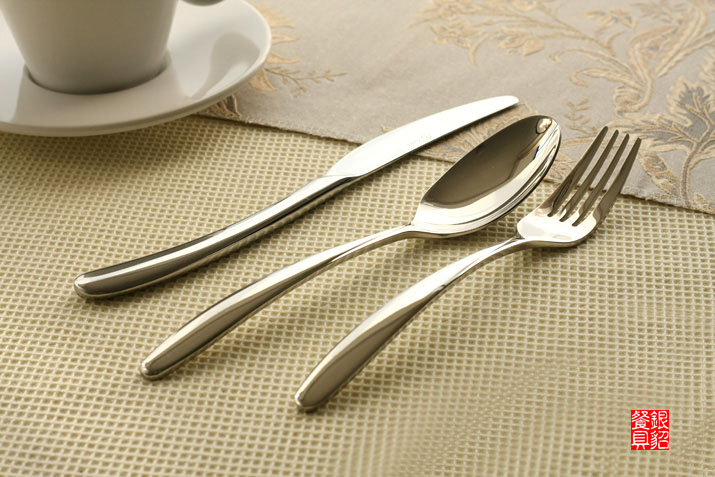 不锈钢西餐餐具价格_R115 Costa纯钢无磁刀叉勺 套装不锈钢餐具
