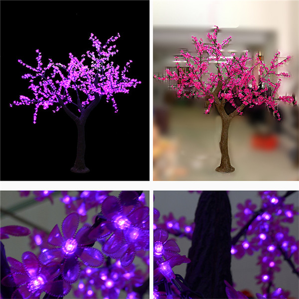 浪漫紫LEDgf树庭院装饰灯