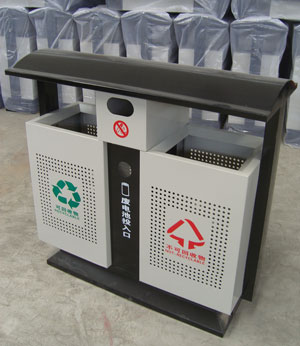 唐山垃圾桶厂家，{zx1}推荐新产品，新材垃圾箱，分类垃圾箱 样式齐全