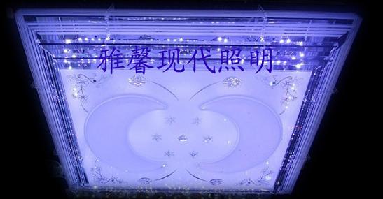 雅馨现代照明T55现代家居水晶灯,平板低压灯图片