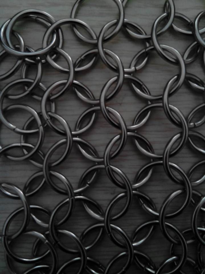 环网，环形装饰网，环套环式装饰网，隔断装饰金属垂帘网，金属环网帘