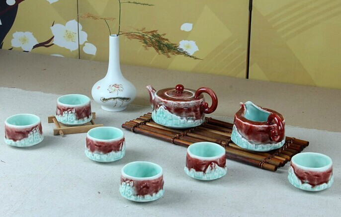 庆典嘉宾礼品茶具，景德镇陶瓷茶具
