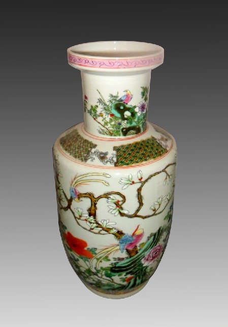 陶瓷工艺品花瓶，定做仿唐三彩花瓶，景德镇花瓶
