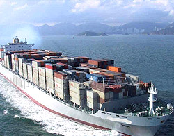 国际海运上海货代散货船滚装订舱报关非洲线海运费价格
