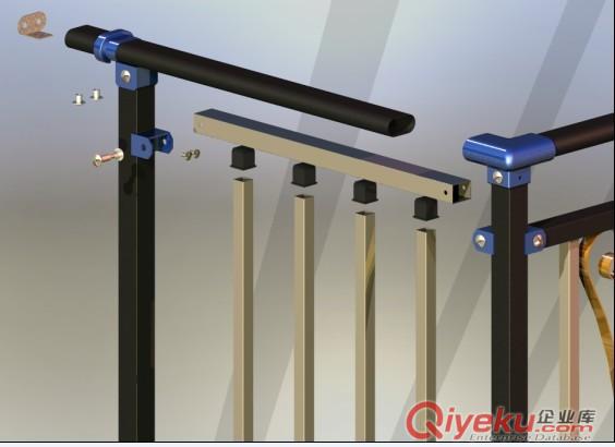 锌钢护栏冲孔机，锌钢护栏专用冲孔设备，阳台围栏管打孔机