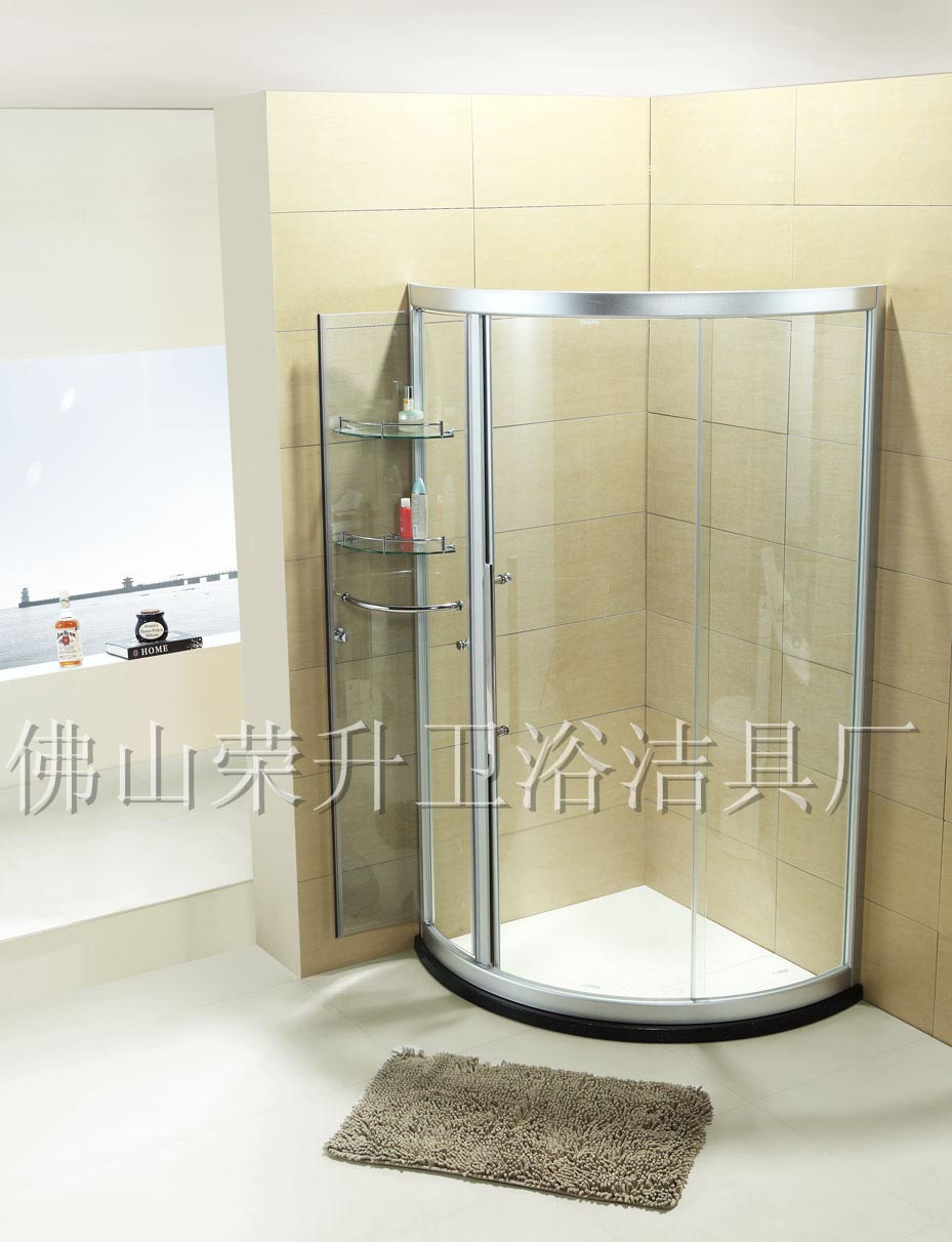 厂家直销 供应扇形转角淋浴房 高级淋浴房 专业非标订做淋浴房