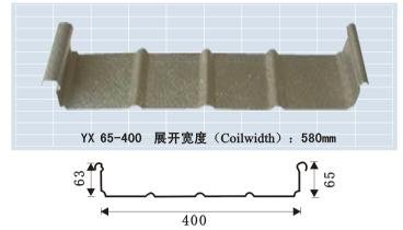 供应广东地区YX65-430型铝镁锰合金屋面板