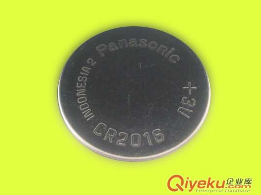 Panasonic松下CR2016纽扣电池，锂锰电池，一次性电池，锂扣电池