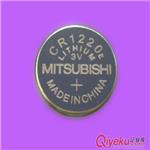 MITSUBISHI三菱CR1220纽扣电池，锂锰电池，一次性电池，锂扣电池
