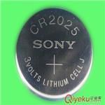 SONY索尼CR2025纽扣电池，锂锰电池，一次性电池，锂扣电池