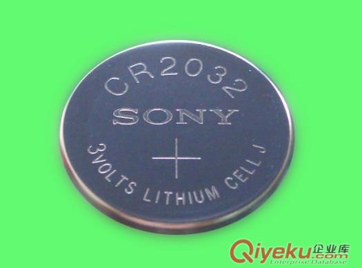 SONY索尼CR2032纽扣电池，锂锰电池，一次性电池，锂扣电池