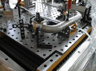 焊接三维柔性平台
