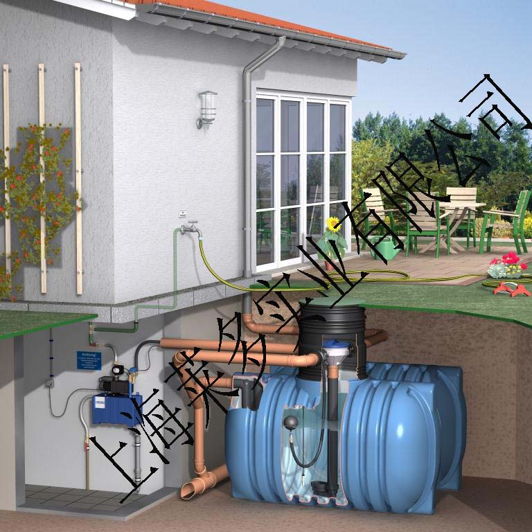 广西雨水收集|莱多雨水收集利用系统