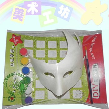 小凯撒 环保纸浆面具套装 纸浆面具 套装面具