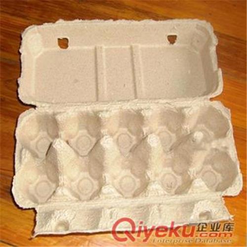 供应批发10枚纸浆蛋盒 鸡蛋盒 灰白纸浆蛋盒 批发厂家