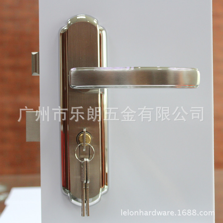 厂家热销304不锈钢欧式室内木门锁 房门执手锁 室内门锁具