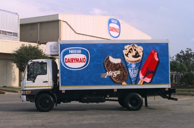 冰淇淋冷冻车