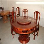 厂家直销质量保证批发实木家具实木餐桌圆台