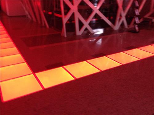 智能舞台地板 LED梦幻地板 舞台地砖 LED发光地砖
